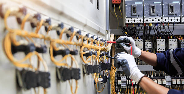 Professional Electrician technician working in Orient, NY